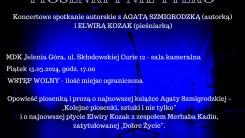 Koncert "Piosenki i nie tylko" w wykonaniu Agaty Szmigrodzkiej i Elwiry Kozak w MDK