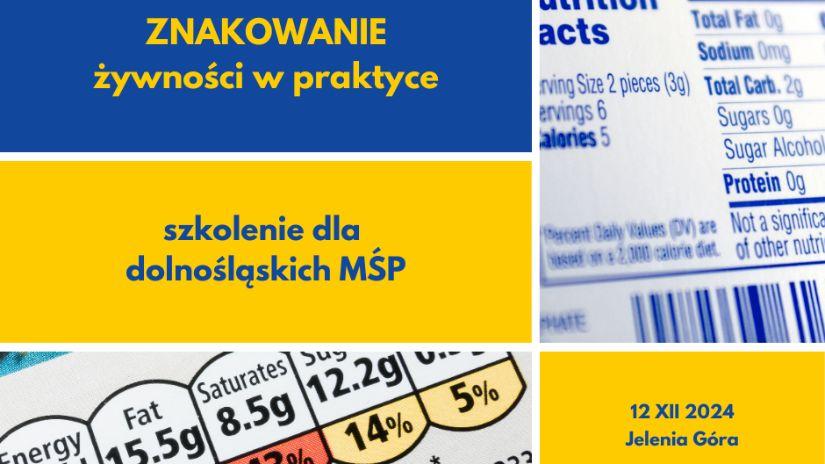 Darmowe szkolenie z zakresu Znakowania żywności