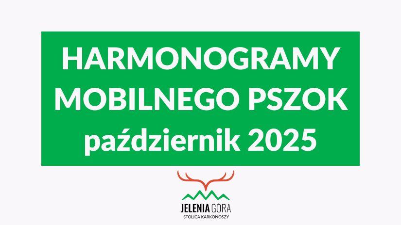 Harmonogram mobilnego PSZOK - październik 2025