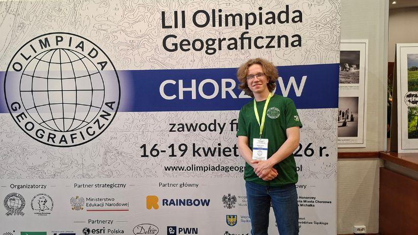 Przedstawiciel "Żeroma" na szczytach geografii.