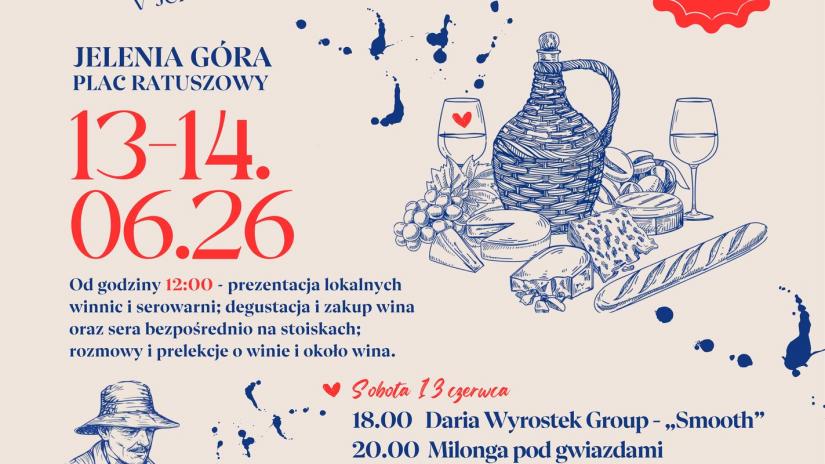 O Winie w Kotlinie – V Festiwal Wina Polskiego już w czerwcu w Jeleniej Górze