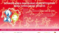 Zaproszenie na uroczystą inaugurację wojewódzkiego sportowego roku szkolnego (1 października, Jelenia Góra)