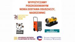 Nowa dostawa - osuszacze i nagrzewnice do użyczenia