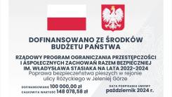 Nastąpi poprawa bezpieczeństwa pieszych w rejonie ulicy Różyckiego w Jeleniej Górze: